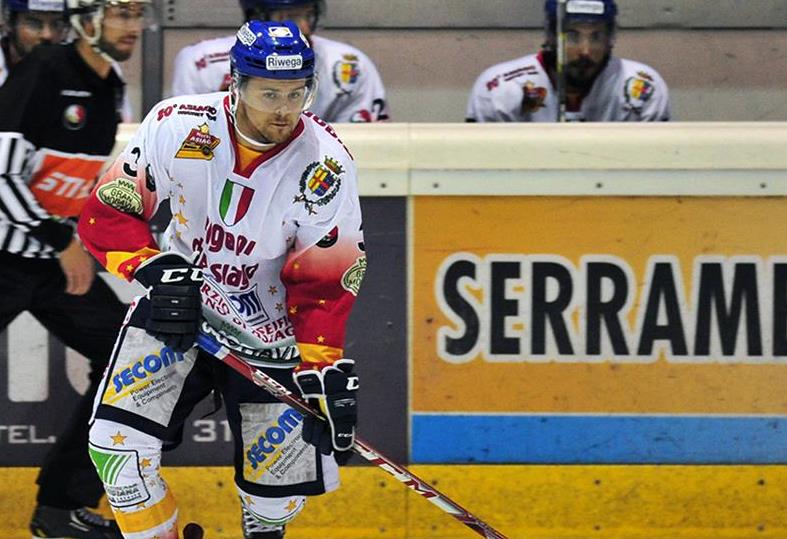 Asiago in trasferta contro il Valpellice. Per Mike Sullivan un mese di stop per infortunio