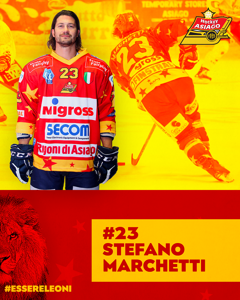 Stefano Marchetti torna a roster!
