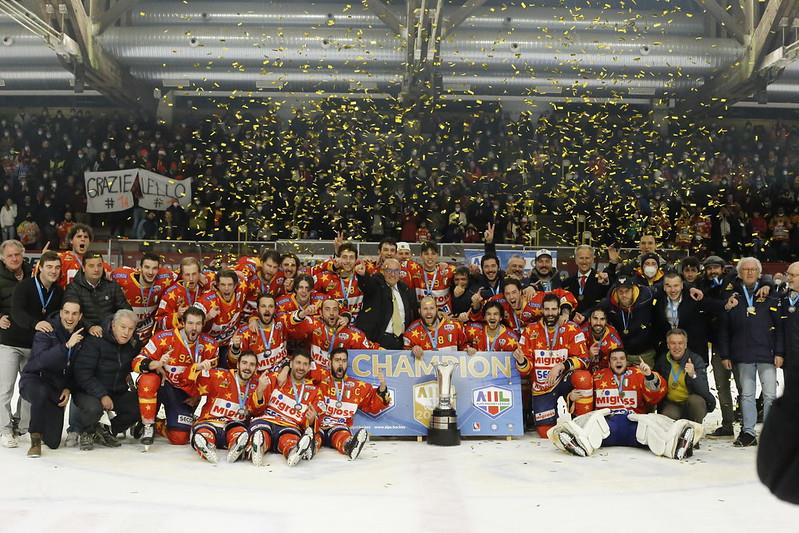 L'ASIAGO È CAMPIONE DELLA ALPS HOCKEY LEAGUE!
