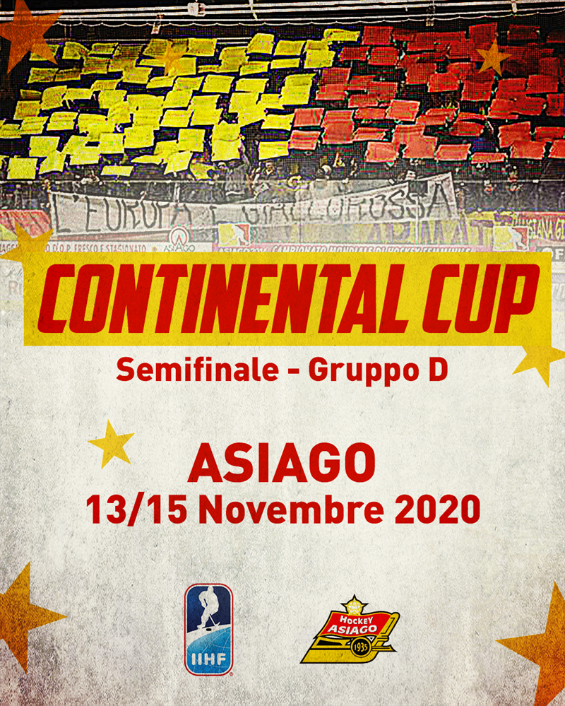 Ad Asiago la semifinale di Continental Cup!