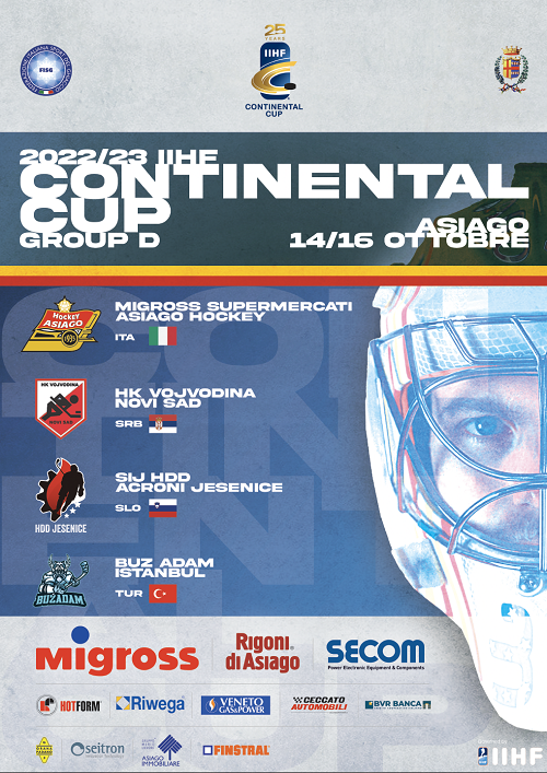La Continental Cup torna ad Asiago il 14-15-16 ottobre!