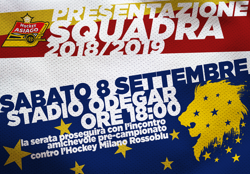 Presentazione della squadra rinviata all'8 settembre.
L'11 settembre amichevole con il Cortina.