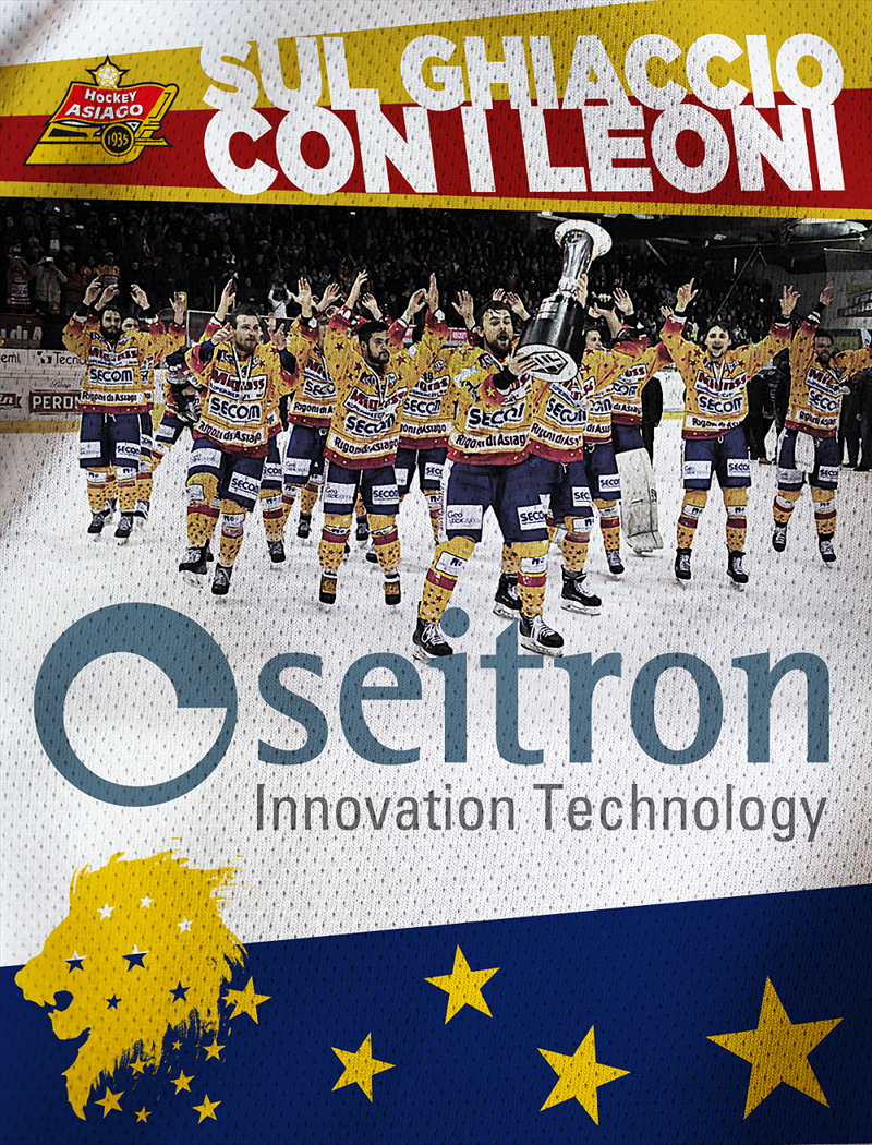Asiago Hockey 1935 e Seitron SpA… stessa mission, stessa grinta!