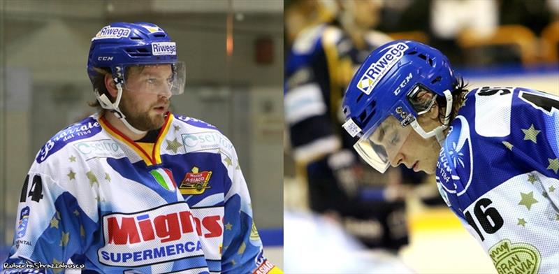Matteo Tessari e Michele Stevan rinnovano con l'Asiago!