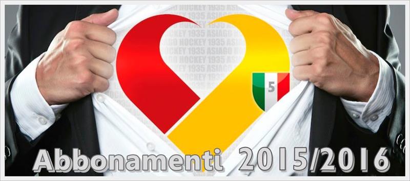  Continua la Campagna abbonamenti 2015/2016