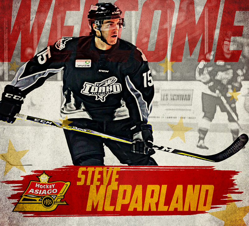 McParland a caccia di goal per l'Asiago!