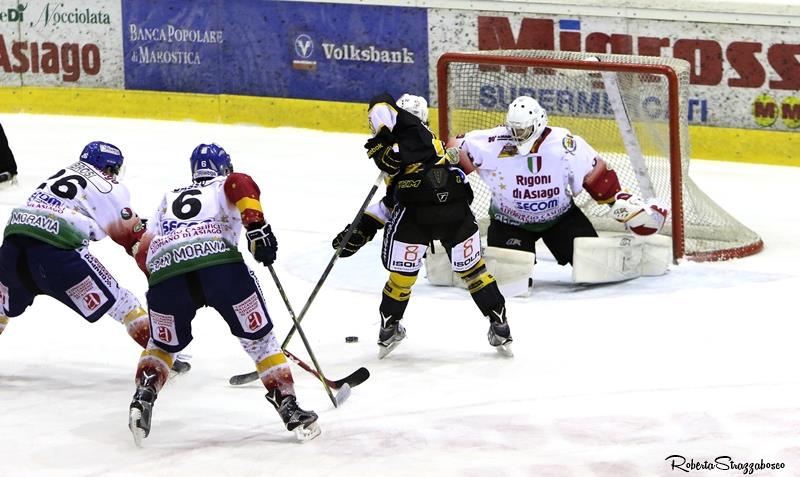 Asiago Hockey sconfitto in casa del Val Pusteria