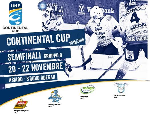 Continental Cup, da venerdì si comincia